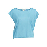 Kocca Blue Polyester Women T-Shirt